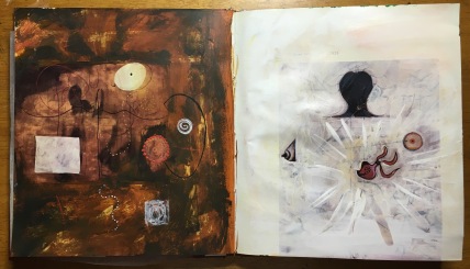 from Miro and Me (altered book)